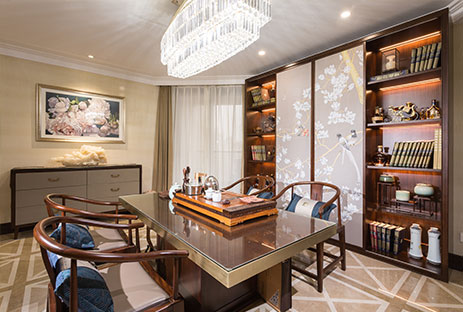 華山夏都苑 現代低奢風格—現場照片實拍 